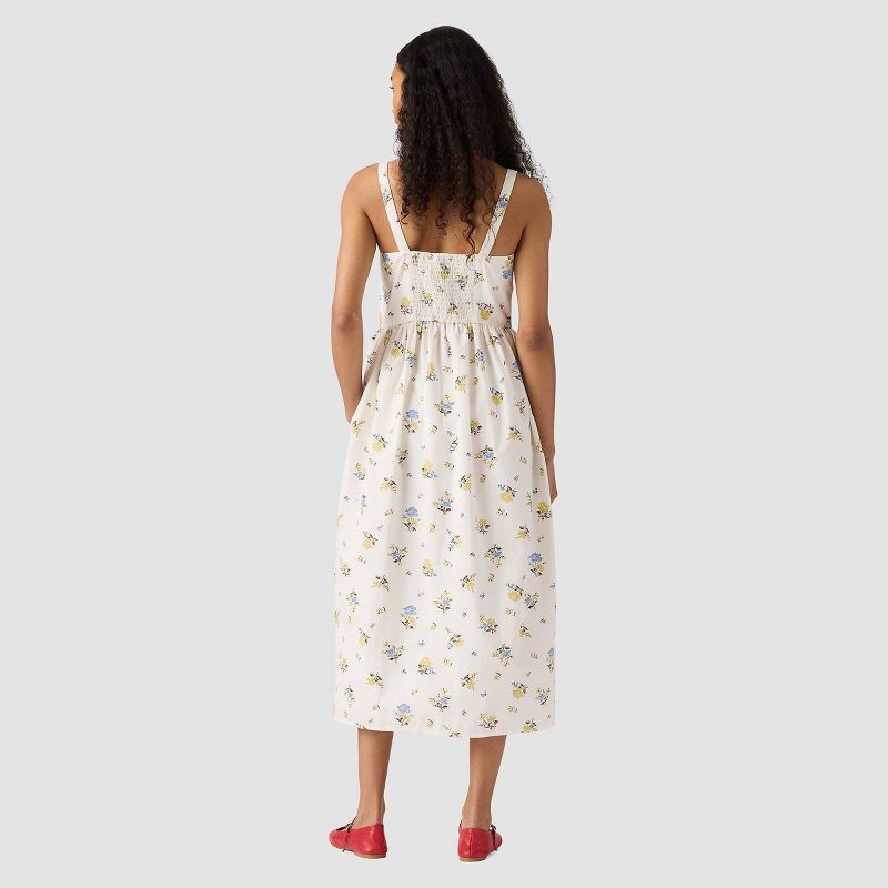 slide 2 of 2, Levi's® Women's Adore Midi Dress - Egret Floral S, 1 ct