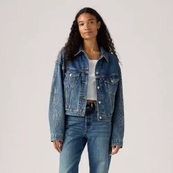 Levi's® Women's Shrunken 90's Trucker Jacket - Solargenic M