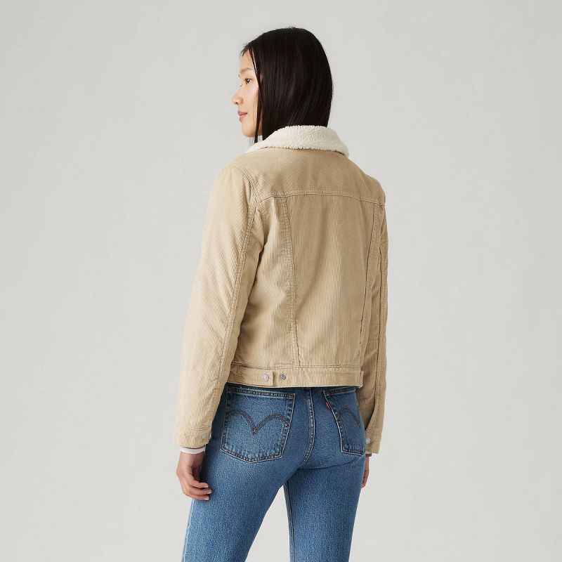 slide 2 of 2, Levi's® Women's Original Trucker Jacket - White Pepper L, 1 ct