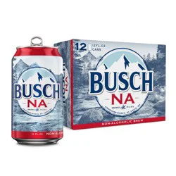 Busch Non-Alcoholic Beer - 12pk/12 fl oz Cans