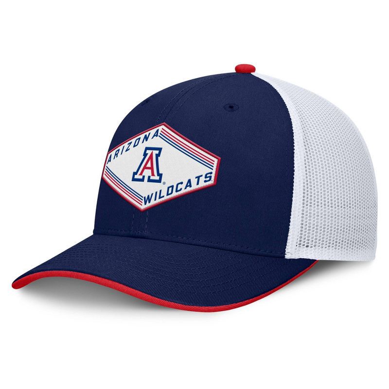 slide 1 of 4, NCAA Arizona Wildcats Structured Cotton Snapback Hat, 1 ct