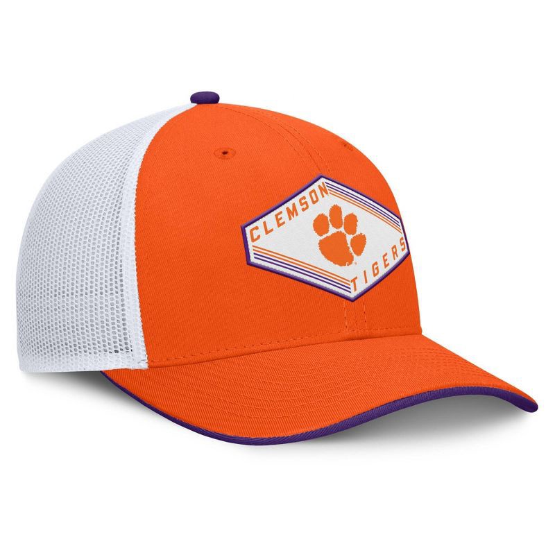slide 3 of 4, NCAA Clemson Tigers Structured Cotton Snapback Hat, 1 ct