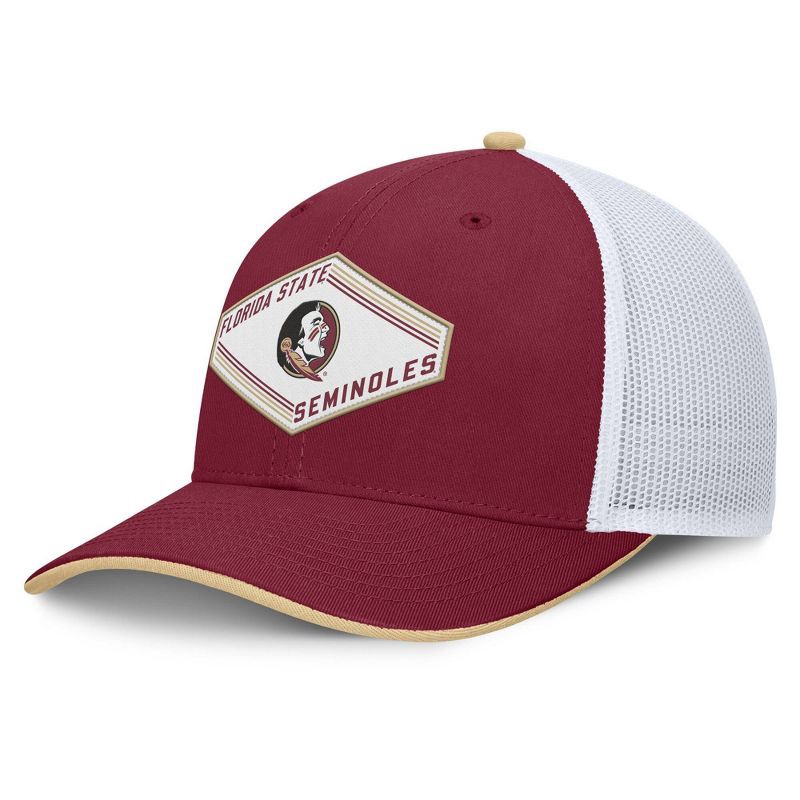 slide 1 of 4, NCAA Florida State Seminoles Structured Cotton Snapback Hat, 1 ct