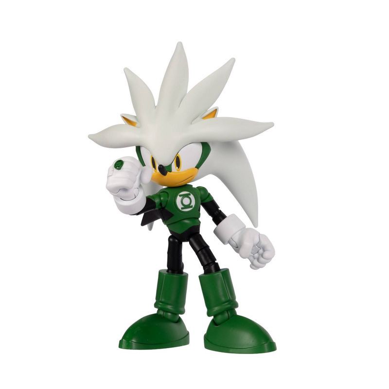 slide 8 of 14, DC x Sonic the Hedgehog 5" Action Figure Multipack Power vs Speed, 1 ct