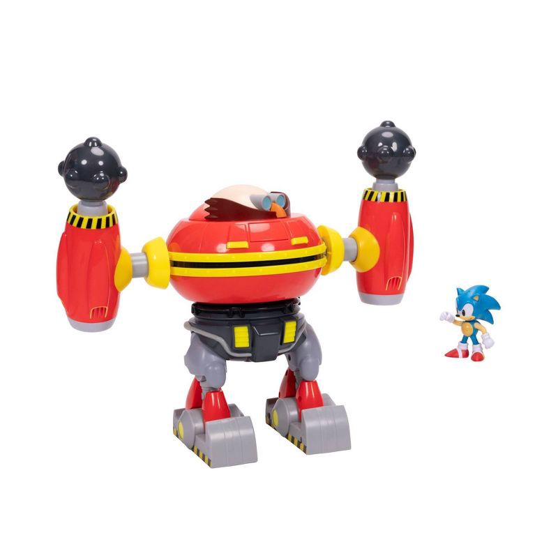 slide 5 of 6, Sonic the Hedgehog 2.5" Hammer Egg Robot Battleset with Figure, 1 ct