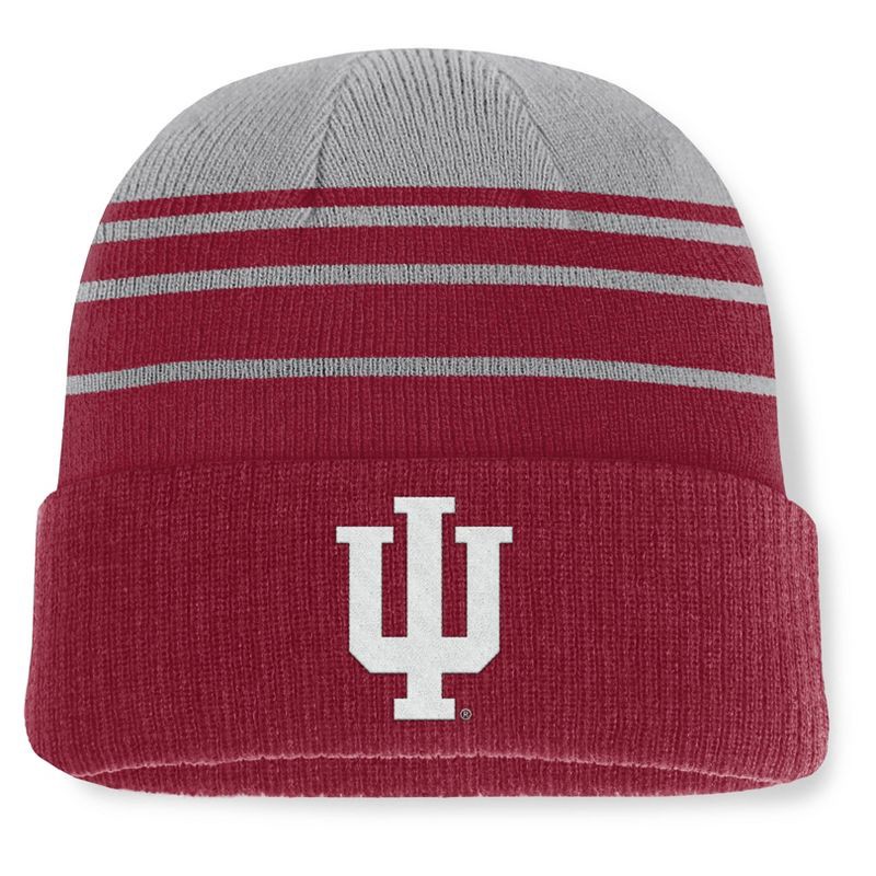 slide 1 of 3, NCAA Indiana Hoosiers Cuffed Beanie, 1 ct