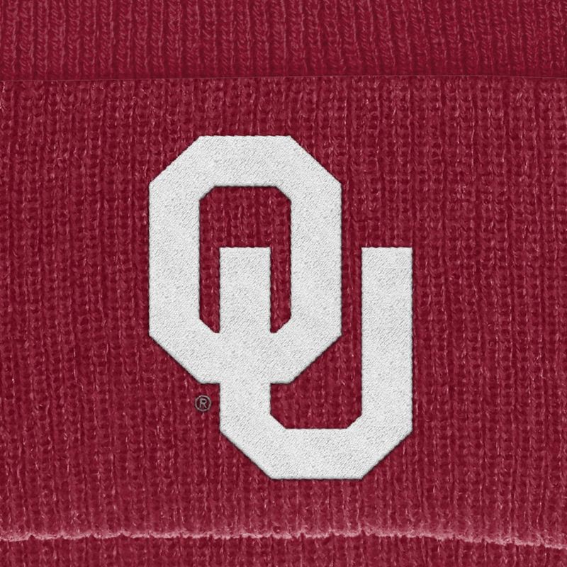 slide 3 of 3, NCAA Oklahoma Sooners Cuffed Beanie, 1 ct