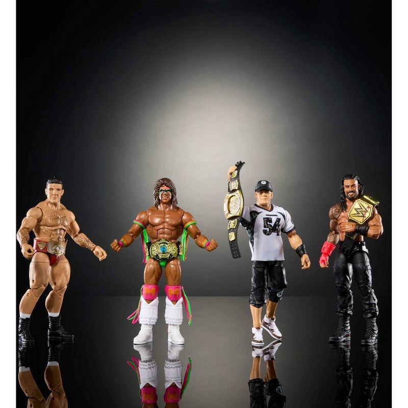 slide 4 of 6, WWE Hall of Champions 4-Pack Action Figures & Accessories, 6-inch Collectibles Set, 1 ct