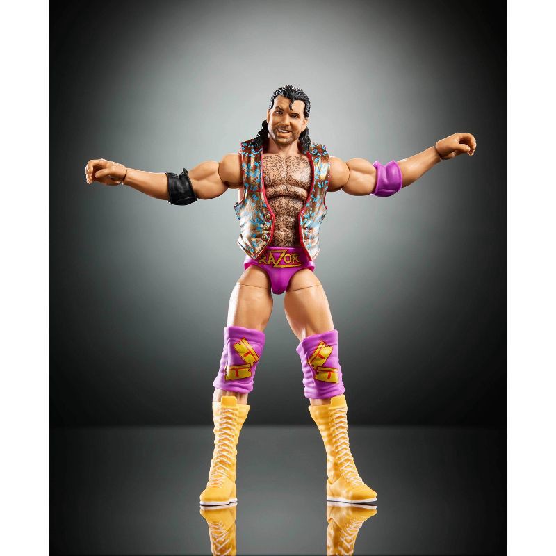 slide 5 of 6, WWE Legends Razor Ramon Action Figure & Accessories, 6" Collectible Set, 1 ct