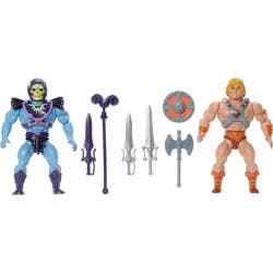 Masters of the Universe Origins Retro Punching He-Man and Skeletor 80th Anniversary Mattel
