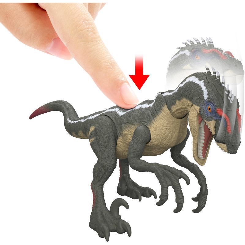 slide 4 of 12, Jurassic World Jurassic Park I II and III Velociraptor Trilogy Set, 3 Action Figures with Attack, 1 ct