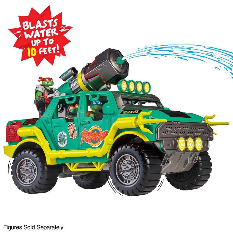 slide 8 of 9, Tales of the Teenage Mutant Ninja Turtles: Sewer Spewer Armored Turtle Tank, 1 ct