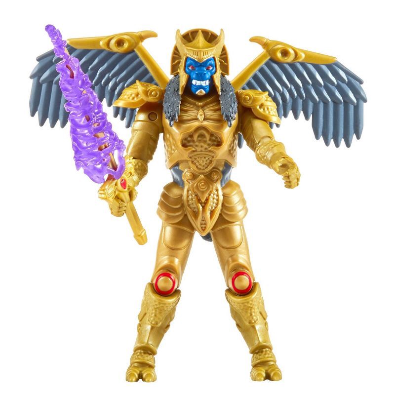 slide 6 of 10, Mighty Morphin Power Rangers Re-Ignition Auto-Morphin 6pk Battle Set with Red, Blue, Pink, Yellow, Black Rangers + Exclusive Goldar, 6 ct