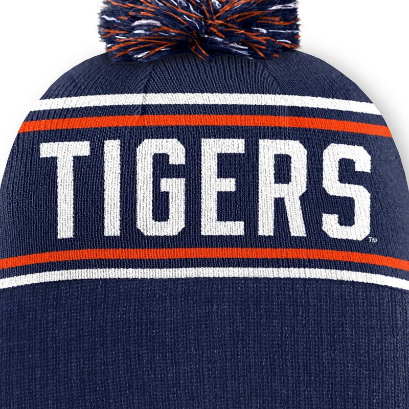 slide 4 of 4, NCAA Auburn Tigers Cuffed Knit Pom Beanie, 1 ct