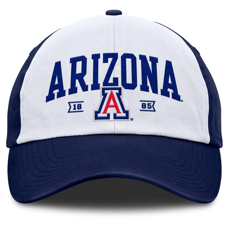 slide 2 of 4, NCAA Arizona Wildcats Unstructured White Cotton Hat, 1 ct