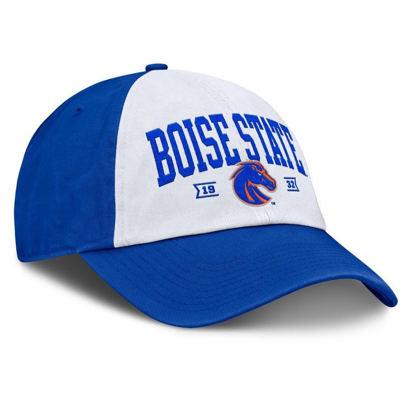 slide 3 of 4, NCAA Boise State Broncos Unstructured White Cotton Hat, 1 ct