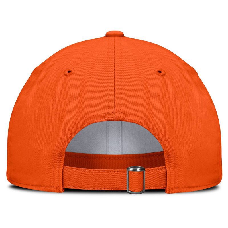 slide 4 of 4, NCAA Clemson Tigers Unstructured White Cotton Hat, 1 ct