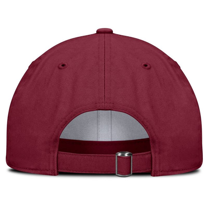 slide 4 of 4, NCAA Florida State Seminoles Unstructured White Cotton Hat, 1 ct