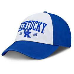 NCAA Kentucky Wildcats Unstructured White Cotton Hat