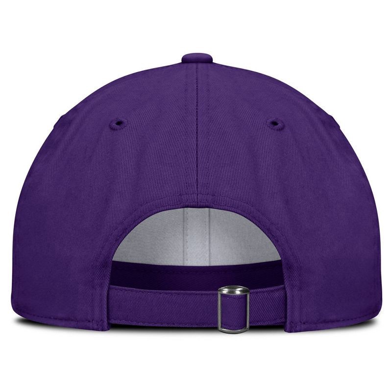 slide 4 of 4, NCAA LSU Tigers Unstructured White Cotton Hat, 1 ct