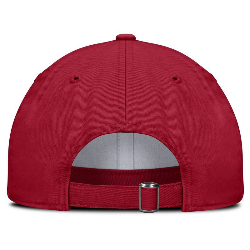 slide 4 of 4, NCAA Oklahoma Sooners Unstructured White Cotton Hat, 1 ct