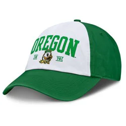 NCAA Oregon Ducks Unstructured White Cotton Hat