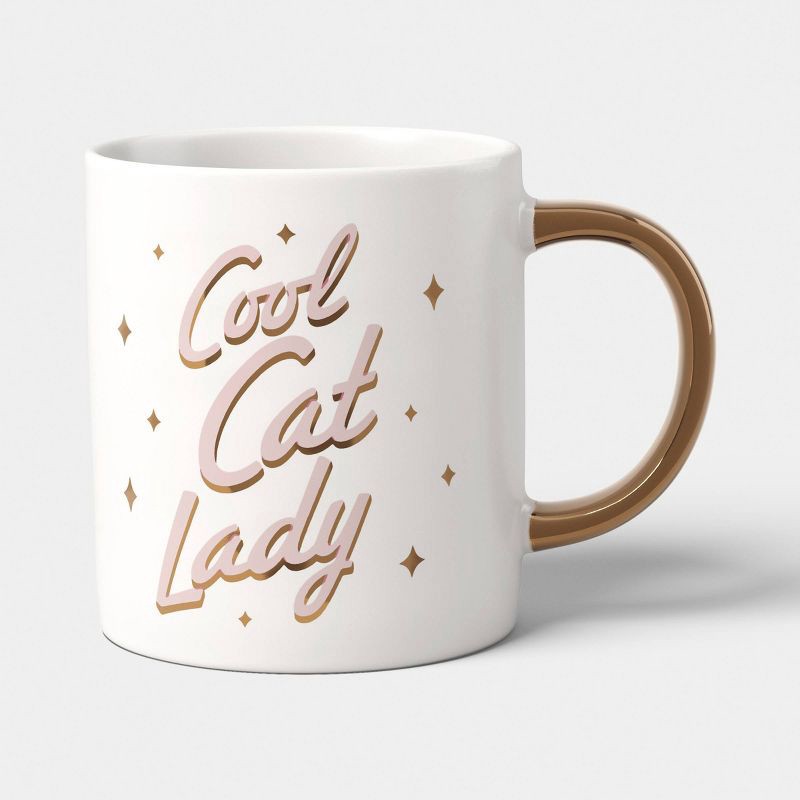 slide 1 of 2, 16oz Cool Cat Lady Olaf Mug, 16 oz