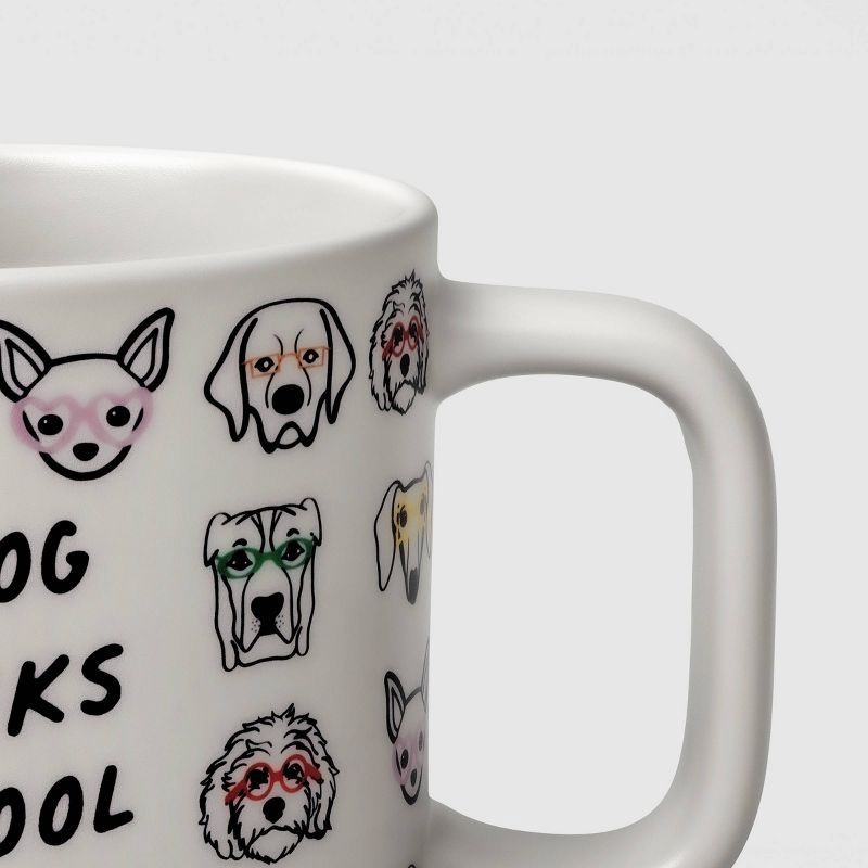 slide 3 of 3, 16oz My Dog Thinks I'm Cool Peek-a-Boo Mug, 16 oz