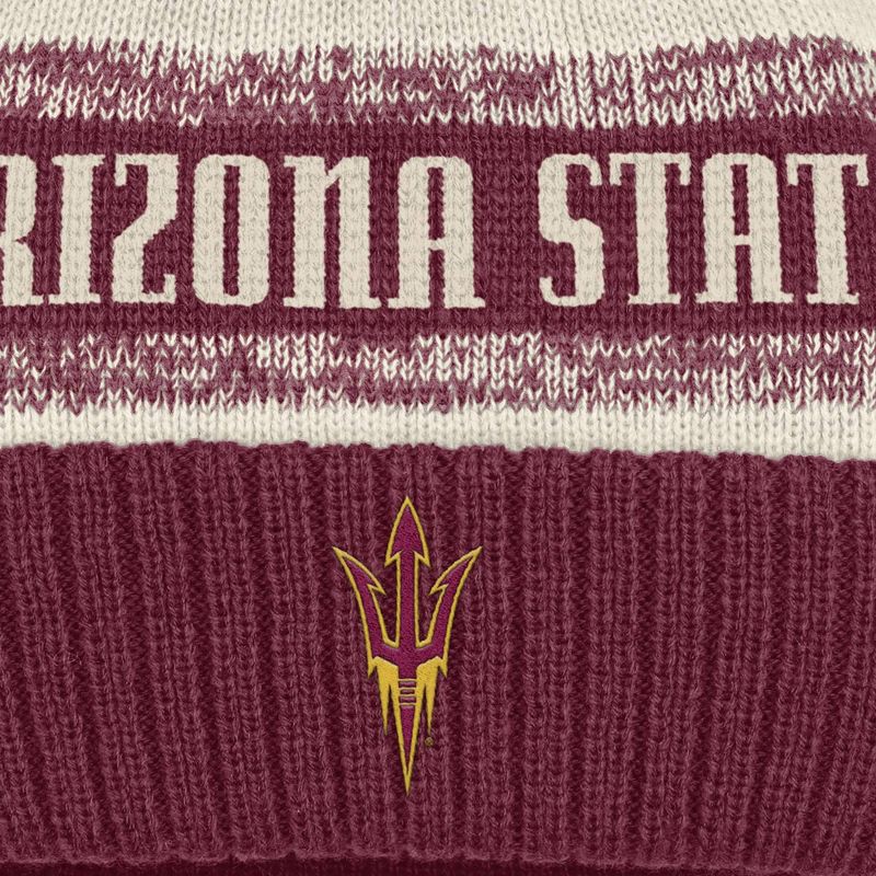 slide 3 of 4, NCAA Arizona State Sun Devils Pom Beanie, 1 ct