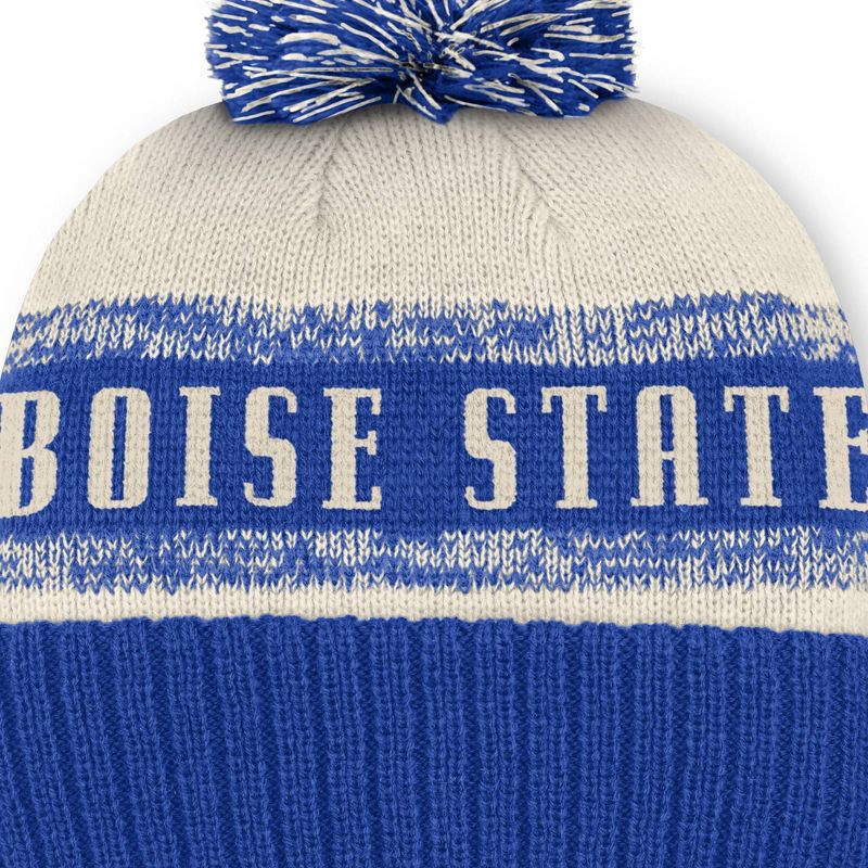 slide 4 of 4, NCAA Boise State Broncos Cuffed Knit Pom Beanie, 1 ct