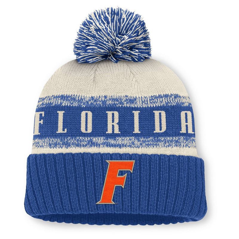 slide 1 of 4, NCAA Florida Gators Cuffed Pom Beanie, 1 ct