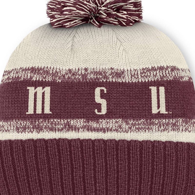 slide 4 of 4, NCAA Mississippi State Bulldogs Cuffed Pom Beanie, 1 ct