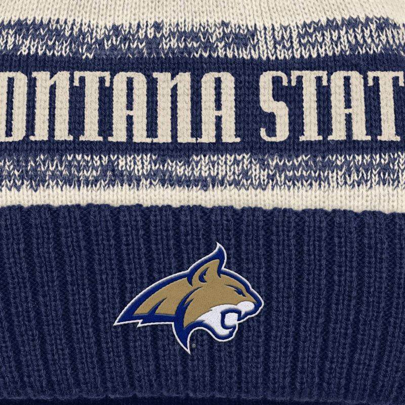 slide 3 of 4, NCAA Montana State Bobcats Cuffed Pom Beanie, 1 ct