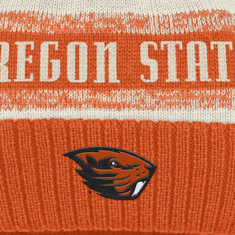 slide 3 of 4, NCAA Oregon State Beavers Cuffed Pom Beanie, 1 ct