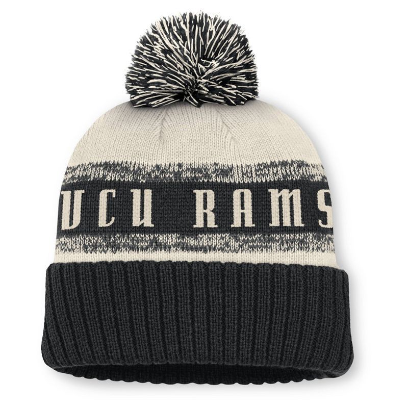 slide 2 of 4, NCAA VCU Rams Cuffed Pom Beanie, 1 ct
