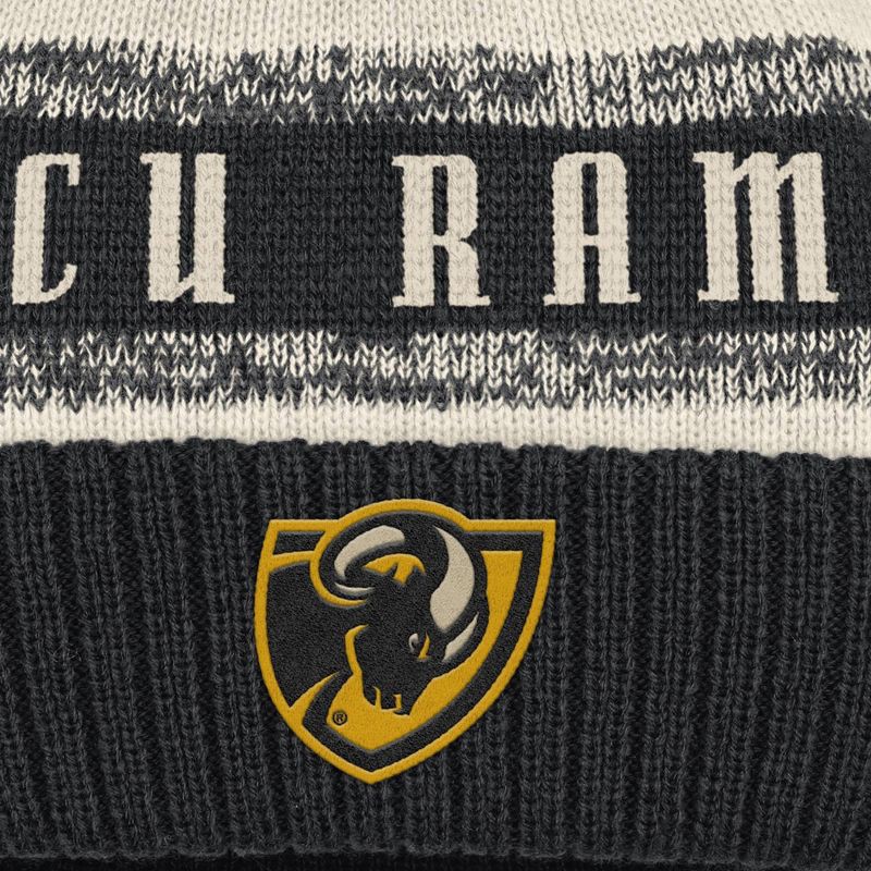 slide 3 of 4, NCAA VCU Rams Cuffed Pom Beanie, 1 ct