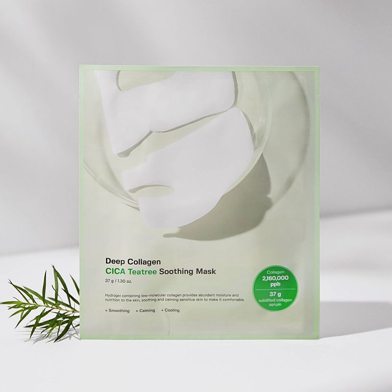 slide 10 of 10, SUNGBOON EDITOR Deep Collagen Overnight Facial Mask - CICA Teatree, 1 ct