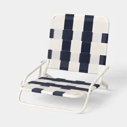 Webstrap Sand Chair Navy Blue - Room Essentials™