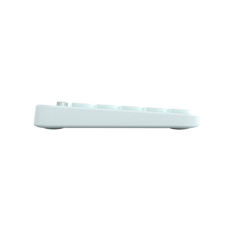 slide 3 of 3, North Compact Round Key Wireless Keyboard - Mint Green, 1 ct