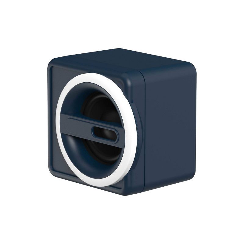 slide 3 of 3, North Computer Speakers - Navy Blue: 3.5mm Jack, Lightweight Design, 1 ct
