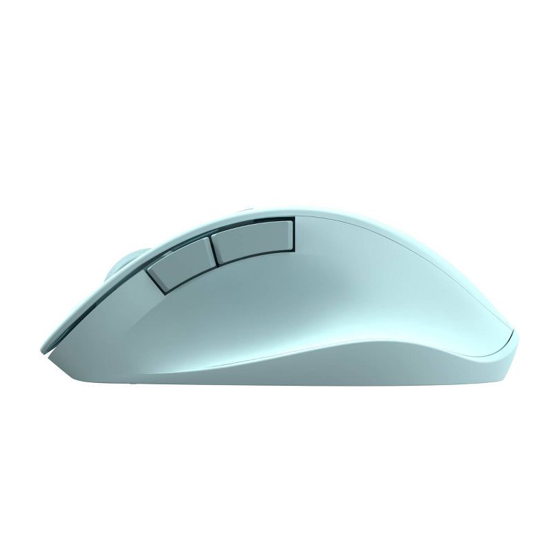 slide 3 of 3, North Wireless Ergonomic 6 Button Mouse - Sky Blue, 1 ct