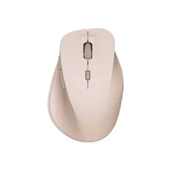 North Wireless Ergonomic 6 Button Mouse - Pink: Built-In Rechargeable Battery