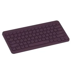 North Compact Square Key Wireless Keyboard - Plum Purple: Low-Profile Keys, 79 Keys