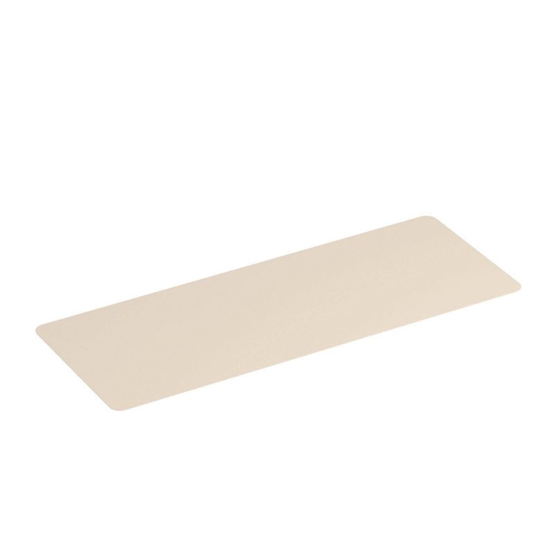 slide 3 of 3, North Large Desk Mat - Beige: Polyurethane Non-Skid Base, Keyboard & Mice Accessory, 1 ct