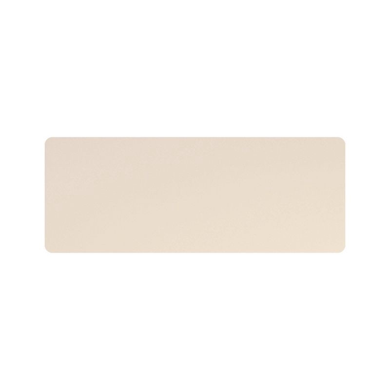 slide 1 of 3, North Large Desk Mat - Beige: Polyurethane Non-Skid Base, Keyboard & Mice Accessory, 1 ct