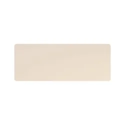 North Large Desk Mat - Beige: Polyurethane Non-Skid Base, Keyboard & Mice Accessory