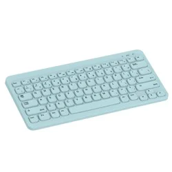 North Compact Square Key Wireless Keyboard - Sky Blue: Membrane Switch, Compact 60% Layout