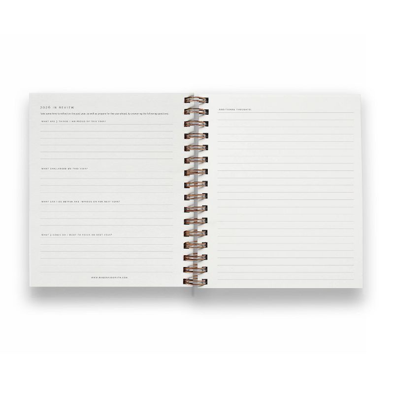 slide 5 of 7, Ramona & Ruth 2026 Yearly Overview Planner Garden, 1 ct