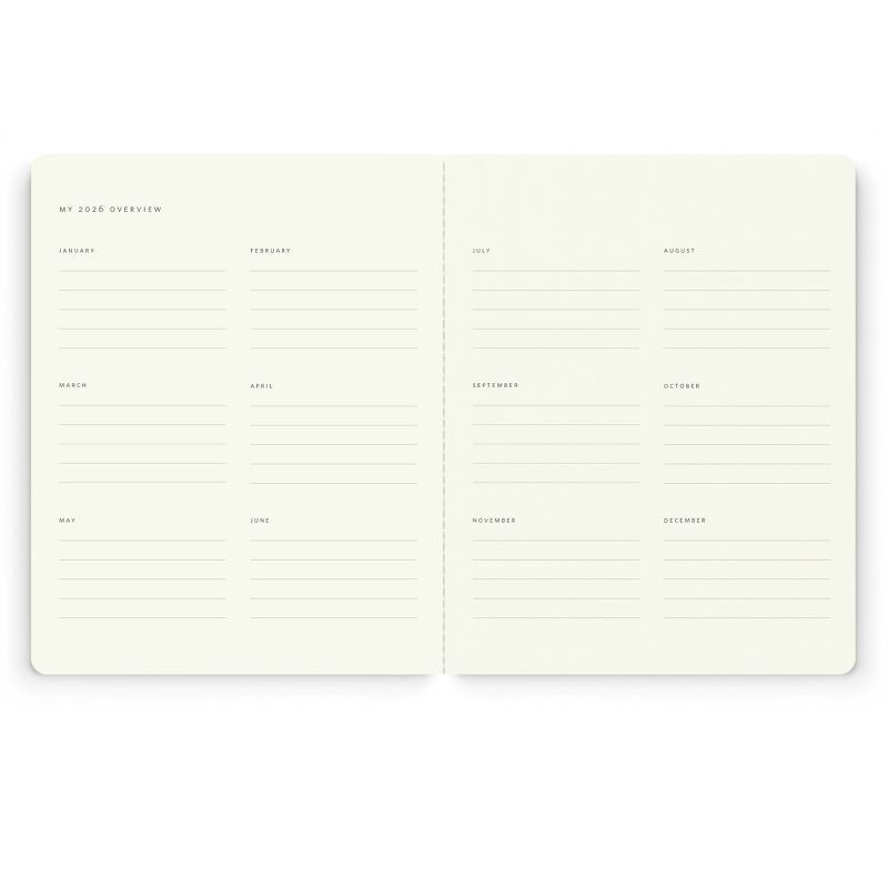 slide 2 of 8, Ramona & Ruth 7.5"x9" 2026 Monthly Planner Check, 1 ct