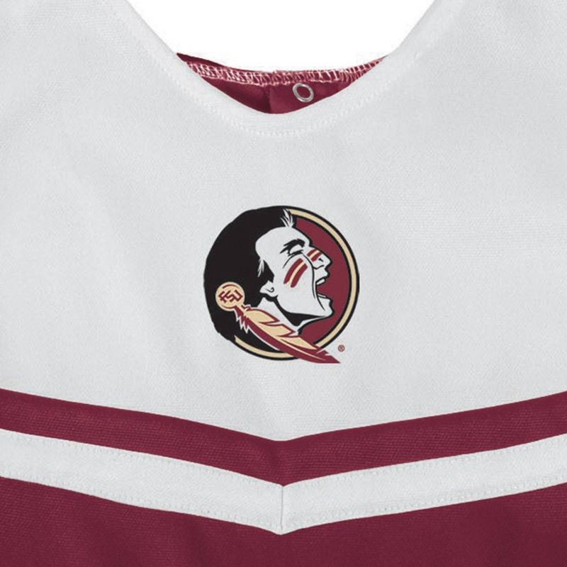 slide 2 of 3, NCAA Florida State Seminoles Toddler Girls' Cheer Dress Set - 3T, 1 ct